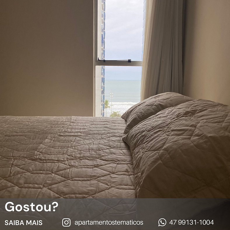 Apartamento Familiar Balneário Camboriú quadra mar